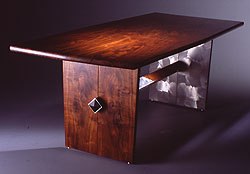 Opposites Attraction Table by Michael Elkan and David Kotter -- click for more furniture